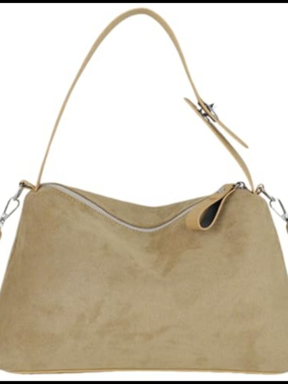 Suede Velvet Tote Bag Crossbody Shoulder Handbag Pillow Purse